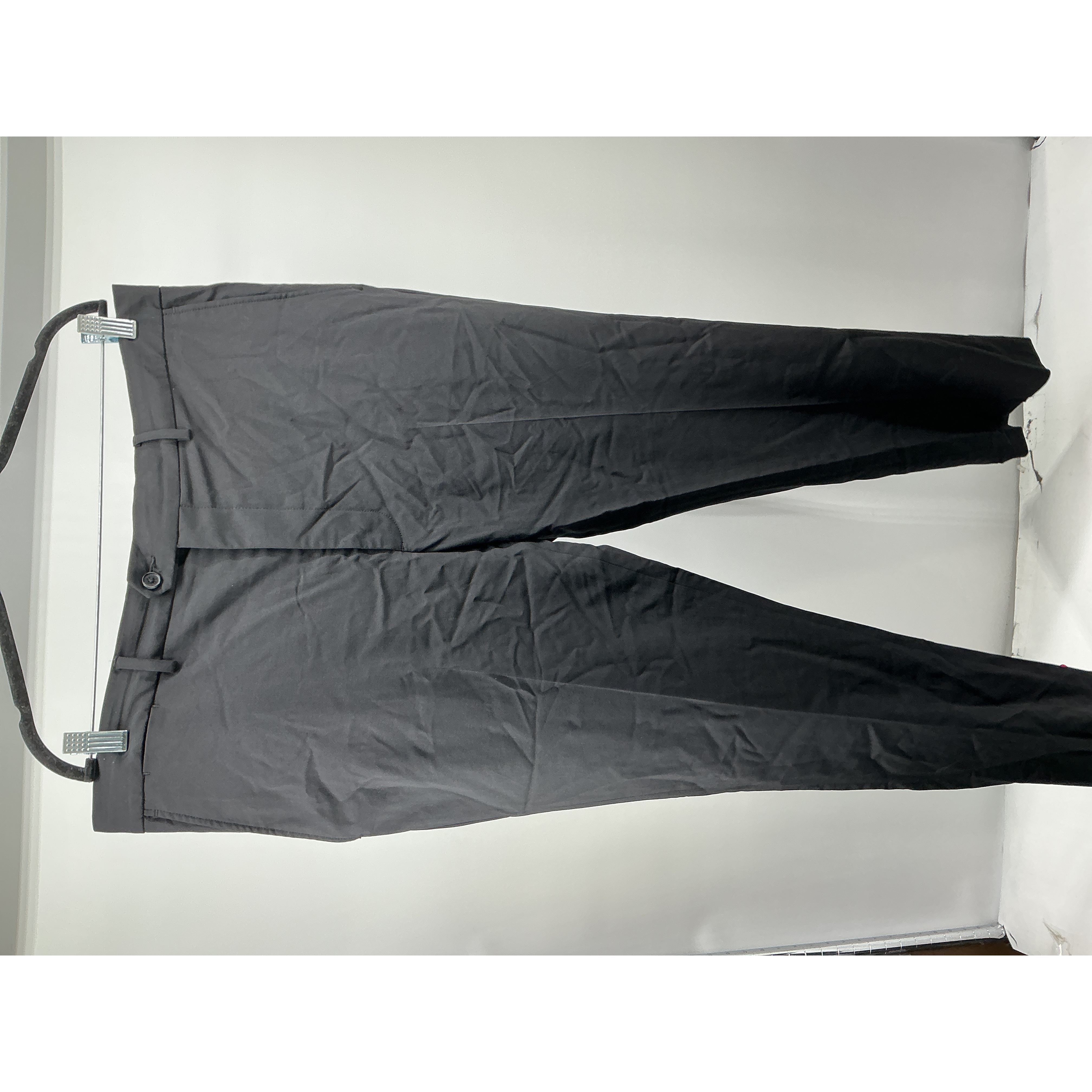 Stretch Wool Dress Pants - Slim Fit